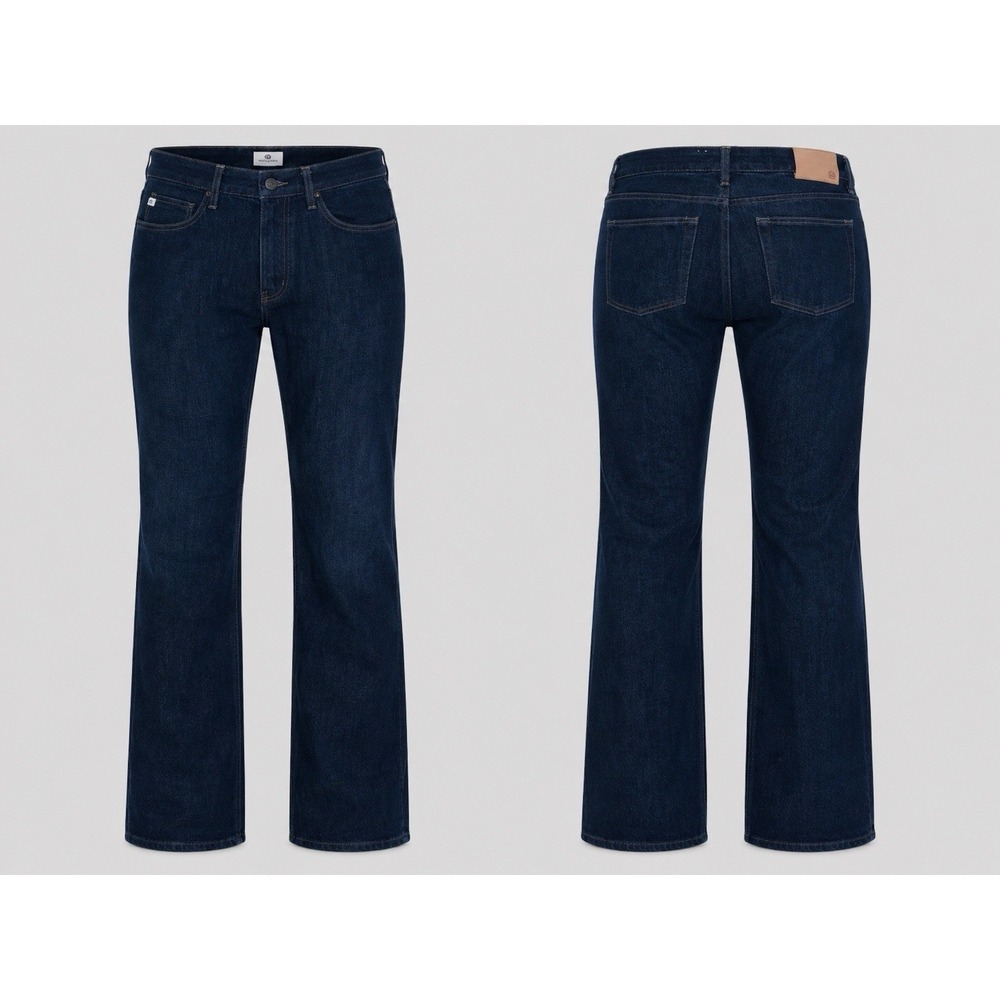 AG Adriano Goldschmied JEANS BUTTON FLY 36Rx34 Dark  Nomad Modern Slim Denim